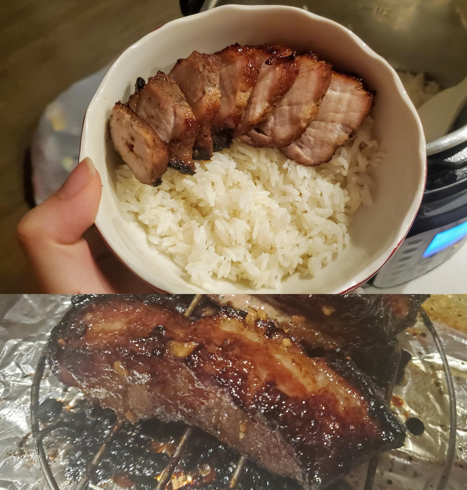 Char Siu (Cantonese Barbeque Pork) with Jasmine Rice