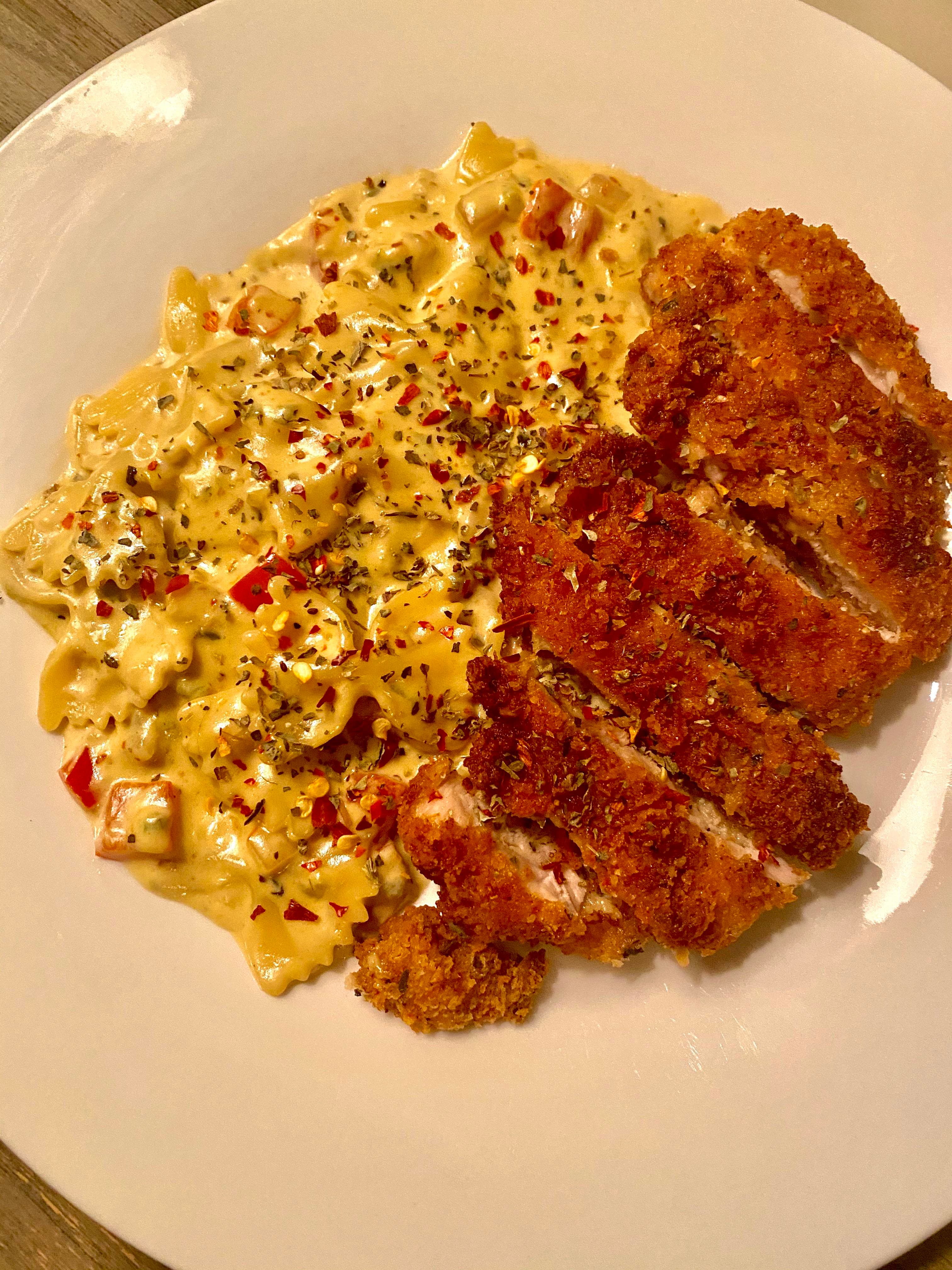Spicy Cajun Chicken Pasta